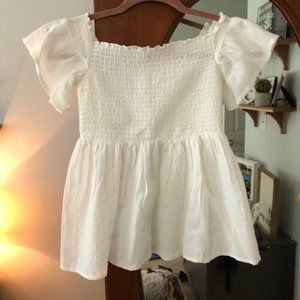 Off the Shoulder White Top